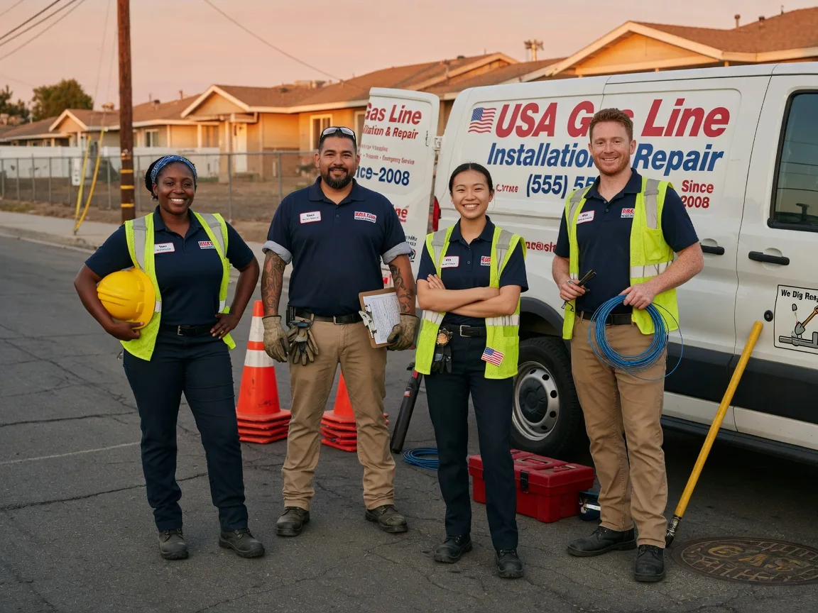 Gas Line Installation company in Aroma Park, IL